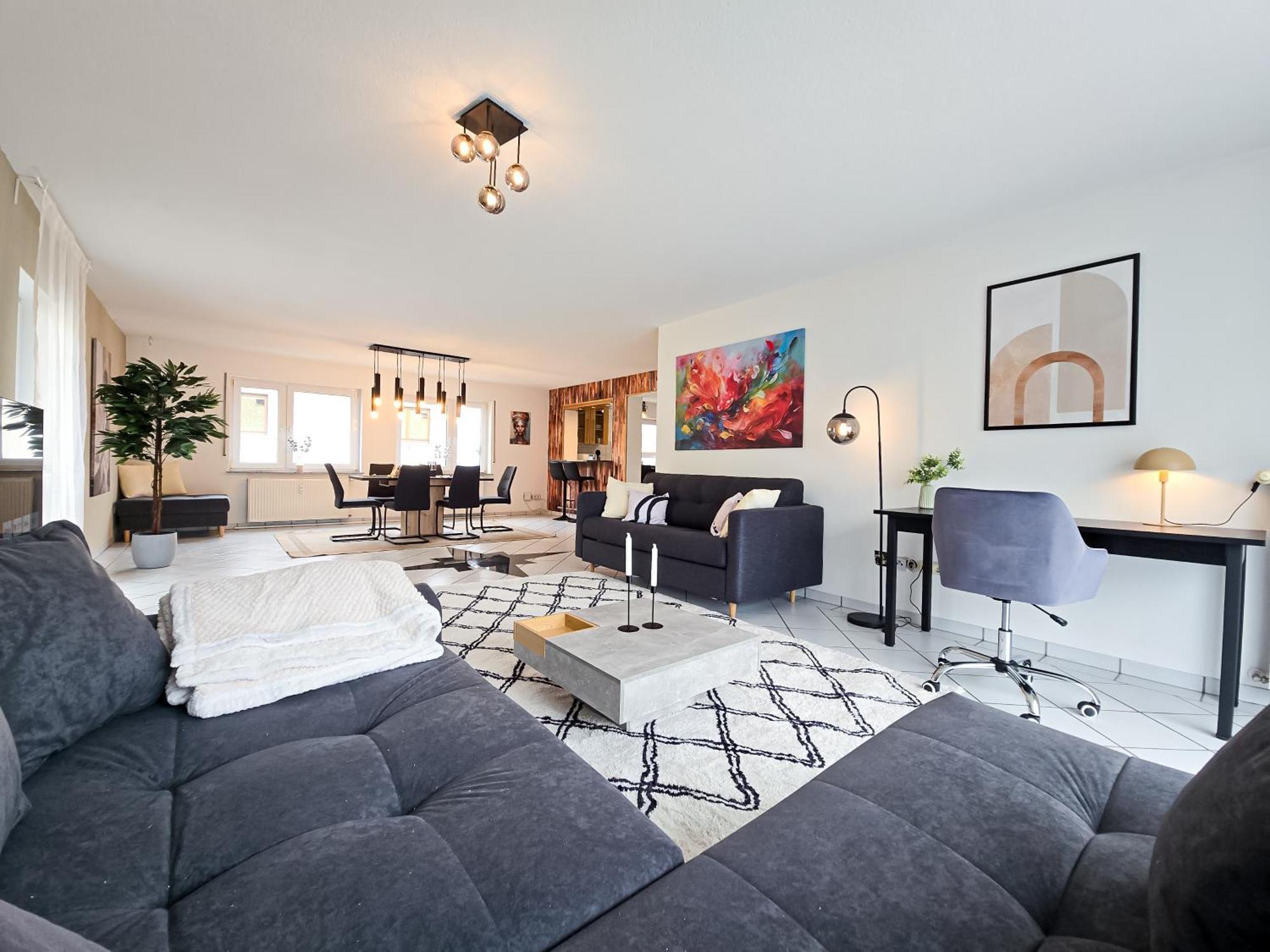 Star-Apartment - Calm, Spacious & Garden, 120M2 Nussloch Exterior photo